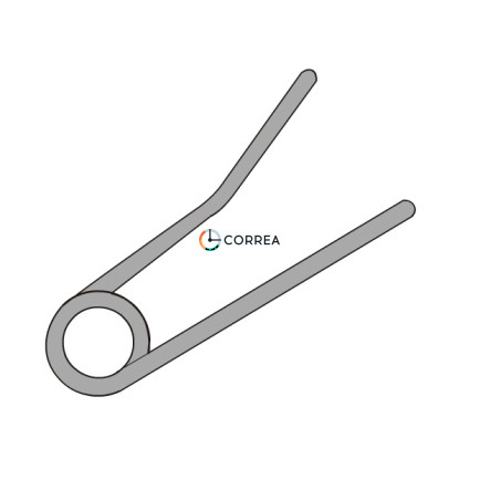 Пружина часового рычага №8730 для механизма Eta 7750 - 3